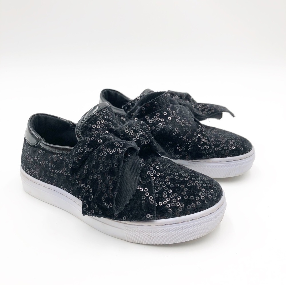 Miss Grant Sequin Bow Sneakers